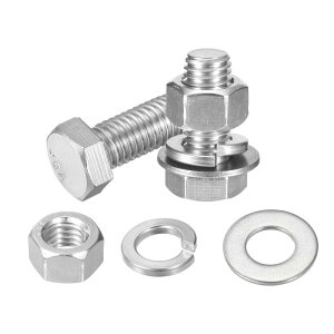 uxcell 5Zbg ZplW{g 1/2-13 x 1-1/4" 304XeXX`[ SlW{g ibg bV[ bNbV[t Vo[