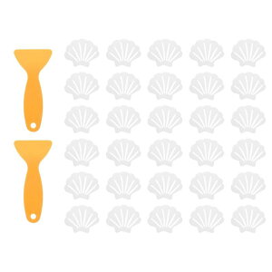 uxcell 30 ~߃oX^uXebJ[ A `XbvV[XebJ[ V[gbh VF^AbvP oX^uV[Kip2 XN[p[t NA