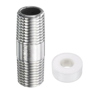 uxcell XeXjbvpCvp 1/4" N PT x 1/4" N PT XXbh 1.48"  jbvpCv r[}V oX[ KX GA zǗpɐڑ 