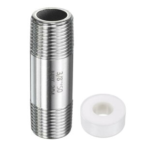 uxcell XeXjbvpCvp 3/8" N PT x 3/8" N PT XXbh 2.01"  jbvpCv r[}V oX[ KX GA zǗpɐڑ邽߂̂