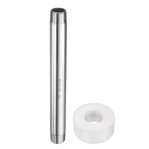 uxcell XeXjbvpCvp 1/2" N PT x 1/2" N PT XXbh 202mm  jbvpCv r[}V oX[ KX GA zǗpɐڑ