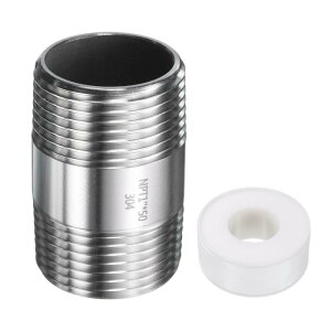 uxcell XeXjbvpCvp 1" N PT x 1" N PT XXbh 1.97"  jbvpCv r[}V oX[ KX GA zǗpɐڑ 