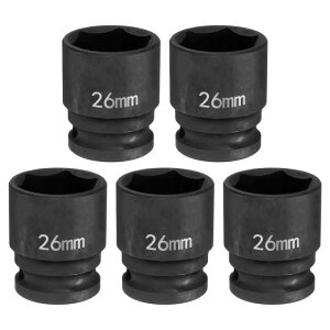 uxcell ZpCpNg\Pbg dhCo[p\Pbg SCM440Nuf| TCY26mm C^[tF[XTCY1/2" S42mm  5