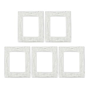 uxcell 5 Be[WWʐ^t[ ~j`AȃtHgt[`΃fBXvCpvbvDIYe[ugbvʐ^EFfBOfR[V zCg 1.5 x 1.2"