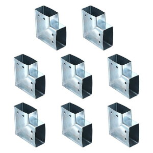 uxcell 2-Way K[{T|[gLbg pR[i[T|[g؍HDIY|Xgx[XLbg 2.4" x 1.22" ̍ޖؗp OeXK[{OLrp (8 pbN)