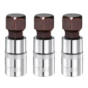 uxcell 3��3/4�Z�p�r�b�g�\�P�b�g1/2�X�N�G�A�h���C�uSAE�G�N�X�e���V�����C���p�N�g�r�b�g�p���[�i�b�g�h���C�o�[�Z�b�gS2��CR-V�X�`�[���\�P�b�g���`�F�b�g�����`�r�b�g