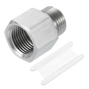 uxcell pCvpkA_v^[ G1/2"X x 1/2" N PTX 304XeX|f[T[RlN^[ EEC͌vp Vo[