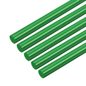 uxcell 10�̗ΐF�v���X�`�b�N�_ 6 x 406mm A B S�X�`�������E���h�X�e�B�b�N���E���h�\���b�h�o�[DIY���f���pDIY��������r���f�B���O���C�L���O���z���f�����C�L���O