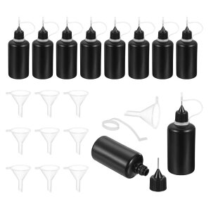 uxcell 10̃X NC[Y{g 50ml/1.7oz̃O[^CvAvP[^[{g H| G  CNp̃vX`bNt̃O[{gi t@l10tj