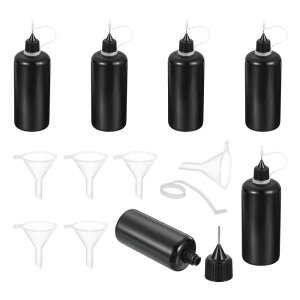 uxcell 6̃X NC[Y{g 100ml/3.4oz̃O[^CvAvP[^[{g H| G  CNp̃vX`bNt̃O[{gi t@l6tj