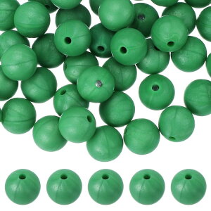uxcell 60�� �V���R���r�[�Y 9mm �ۂ��t�H�[�J���r�[�Y �L�[�`�F�[�� �u���X���b�g �l�b�N���X �y����� DIY�N���t�g�p ���߃J���[�o���N���[�Y�r�[�Y �_�[�N��