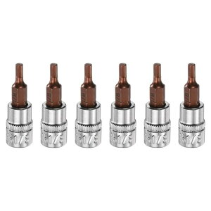 uxcell 6��1/8�Z�p�r�b�g�\�P�b�g1/4�X�N�G�A�h���C�uSAE�G�N�X�e���V�����C���p�N�g�r�b�g�p���[�i�b�g�h���C�o�[�Z�b�gS2��CR-V�X�`�[���\�P�b�g���`�F�b�g�����`�r�b�g
