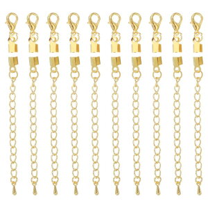 uxcell 10Zbg̐܂ԂR[hGhA3.5mm̏I[NvLbvN Xv`bvAU[DIYNtgp̃lbNXuXbgp̃uX^[N[t@Xi[ƃGNXeV`