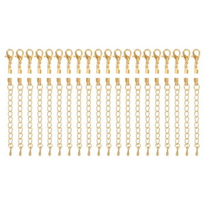 uxcell 20Zbg̐܂ԂR[hGhA2.5mm̃^[~l[^[NvLbvN Xv`bvAU[DIYNtgp̃lbNXuXbgp̃uX^[N[t@Xi[ƃGNXe