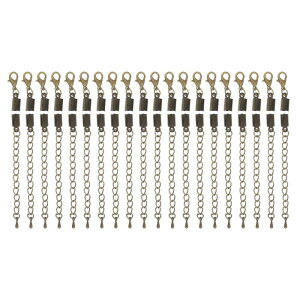 uxcell 20Zbg̐܂ԂR[hGhA4mm̒[qNvLbvN Xv`bvAU[DIYNtgp̃lbNXuXbgp̃uX^[N[t@Xi[Ɖ`F[Au