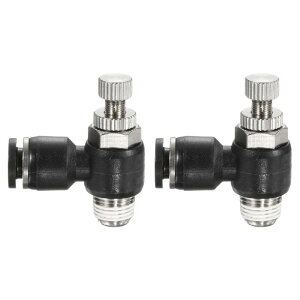 uxcell 2SL1/4-N PT1/8GAt[Rg[ouvbVgDRlNgtBbeBO1/4"OD 1/8"N PT 90xG{[GAz[XRg[outBbeBOvbVbN 