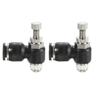uxcell 2SL5/16-N PT1/8GAt[Rg[ouvbVgDRlNgtBbeBO1/4"OD 1/8"N PT 90xG{[GAz[XRg[outBbeBOvbVbN 