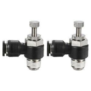 uxcell 2SL5/16-N PT1/4GAt[Rg[ouvbVgDRlNgtBbeBO1/4"OD 1/8"N PT 90xG{[GAz[XRg[outBbeBOvbVbN 