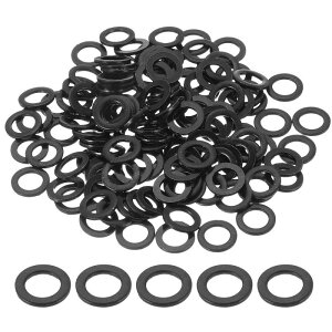 uxcell �l�W�p������120�� �X�e�����X�|�����b�V���[6mm���ax10mm�O�ax1mm�� �{���g �H��C�� �L�b�`�� �X�� ���O���ݗp ��