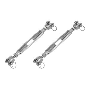 uxcell 2 M8(5/16") W[уW[ ^[obN C[[veV 304XeXX`[ ^[obN \ȃP[ueVi[ VF[hZC N[[bg 2100|