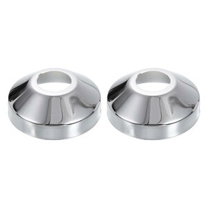 uxcell 2�� �V�����[�A�[���t�����W 2.72�C���` �O�a1.06�C���` ���� �X�e�����X�X�`�[�� �z�[���`�� �z�ǃJ�o�[�v���[�g�G�X�J�b�V�����v���[�g 0.98�C���` ���a �p�C�v�V�����[�w�b�h�A�[���p 