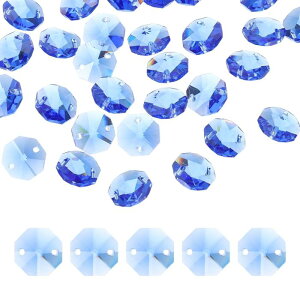uxcell 70��14mm �����I�N�^�S���r�[�Y 2���K���X�T���L���b�`���[�r�[�Y �V�����f���A�v���Y���p�[�c �z�[��DIY�A�[�g�N���t�g�����p�y���_���g ���C�g�u���[