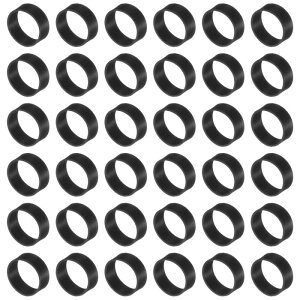 uxcell 60�� �V���R�[���S���o���h 12mm/0.5" �S���o���h�����O �P�[�u���^�C ���͂Ȓe���o���h �R�[�h�����t���p�o�b�O���b�v ��