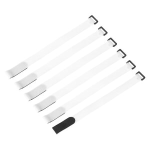uxcell 6�� �ė��p�\�ȃo�b�e���[�^�C�_�E���X�g���b�v 1x16�i�C�������ړI�o�b�e���[�z�[���h�_�E�������\�ȃV���`�X�g���b�v�t�b�N���[�v�t�@�X�j���O�^�C �N�A�b�h�R�v�^�[FPV RC�h��