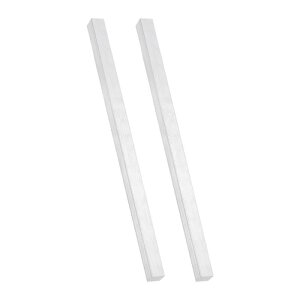 uxcell �X�N�G�A�A���~�t���b�g�o�[ 2�� 15/32" ���� 15/32" �� 8" ���� 6061�A���~�t���b�g�v���[�g 12 x 12 x 203 mm T6511 �\���b�h �j���[�~���X�g�b�N �Y�Ɨp