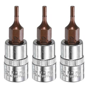 uxcell 3�� H2 �w�b�N�X �r�b�g �\�P�b�g 1/4 �X�N�G�A �h���C�u ���g���b�N S2 & CR-V �X�`�[�� �\�P�b�g ���`�F�b�g �����` �r�b�g �V���o�[ ���b�h