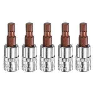 uxcell 5�� H5 �w�b�N�X�r�b�g�\�P�b�g 1/4 �X�N�G�A�h���C�u ���g���b�N S2 & CR-V �X�`�[�� �\�P�b�g ���`�F�b�g�����` �r�b�g �V���o�[ ���b�h