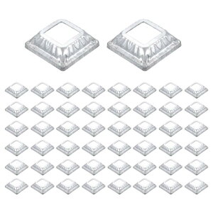 uxcell 50 |Xgx[XJo[ 1.75"x1.75"i0.75"x0.75"j^s[X|XgXJ[g |XgtFXfbLP[u肷oX^[XeA[p Vo[