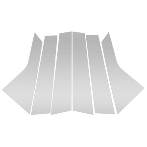 VekAuto Cadillac�ɑΉ�X-TS 2013-2019�p6����h�A�s���[�E�B���h�E�g���� �V���o�[�g�[�� �t�����g���A���E �A���`�X�N���b�`�X�e�b�J�[�s���[�|�X�g �h�A�A�E�^�[�G�N�X�e���A�J�o�[