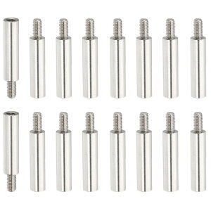 PATIKIL VOwbhX^bh 16 M3x20+6mm XeX| ی^烁X^X^hItXy[T[˂{g NbhRv^[h[ Rs[^[HA\[gLbgp Vo