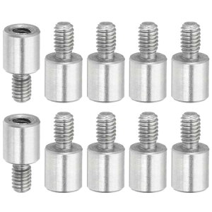 PATIKIL VOwbhX^bh 10 M2.5x5+4mm XeX| ی^烁X^X^hItXy[T[˂{g NbhRv^[h[ Rs[^[HA\[gLbgp Vo