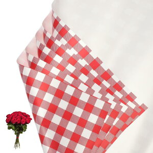 PATIKIL �ԃM�t�g��� 20�� �`�F�b�N���h���u�[�P����t���[���X�g�p�i�p�b�P�[�W���O�t���[�����y�[�p�[������DIY�N���t�g�o�����^�C���p ��