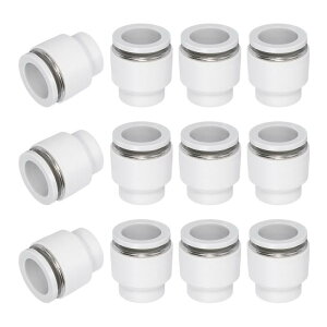PATIKIL 12�� �`���[�u�N�C�b�N�t�B�b�e�B���O�L���b�v 16mm�i5/8�C���`�j�`���[�uOD�v���X�`�b�N�`���[�u��C�L���b�v�v�b�V���g�D�R�l�N�g�N�C�b�N�L���b�v�v���O�t�B�b�e�B���O�A�N�Z�T��