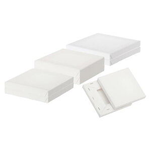 PATIKIL GpLoXA6pbN4x4" 5x5" 6x6" 󔒂̖ȃLoX AN G{[h ICyCgZbg A[gpi  IC AN OAbV ey