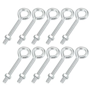 PATIKIL M6x50mm AC{gA10 J[{| XbhAC{g ACtbNlW ibgt P[u݂̒艺Œp Vo[