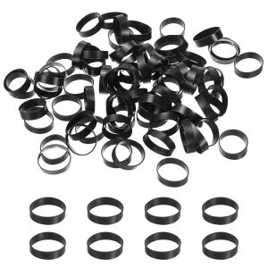 PATIKIL �V���R�[�����o�[�o���h�P�[�u���^�C1.1" 200�t���b�g���o�[�G���X�e�B�b�N�o���h �I�t�B�X�p�i�z�[���R�[�h���b�s���O�p ��