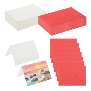 PATIKIL 5x7C`̂ȂJ[hA100̕t|XgJ[h92lb/250 G S MAA[gyCgnIȊӃm[gA