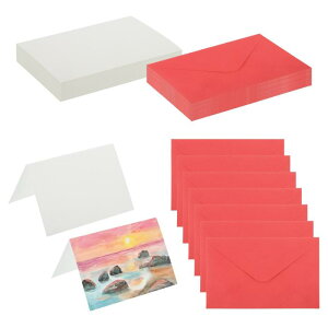 PATIKIL 4x6C`̂ȂJ[hA50̕t|XgJ[h140lb/300 G S MAA[gyCgnIȊӃm[gA