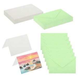 PATIKIL 4x6C`̂ȂJ[hA50̕t|XgJ[h140lb/300 G S MAA[gyCgnIȊӃm[gA