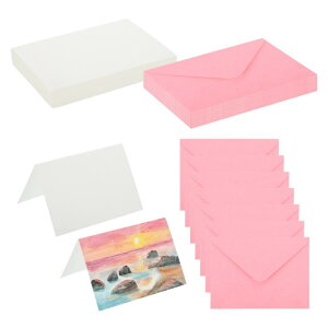 PATIKIL 5x7C`̂ȂJ[hA50̕t|XgJ[h140lb/300 G S MAA[gyCgnIȊӃm[gAsN