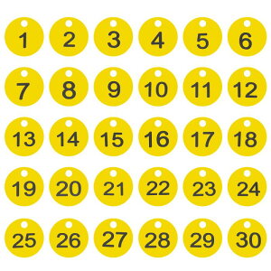 PATIKIL 1-30 ԍ^O vX`bN Eh io[h }[LO ACfeBt@C ID L[nO^O h~g[L[`F[{bNX WLrlbg bJ[ F 