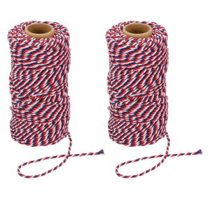 PATIKIL 2mm x 109[hȂ̃ub`[cC[A2Ȃ̃x[J[YcC[XgO[vR[hMtgA[gNtgp[eB[K[fjOAԐ