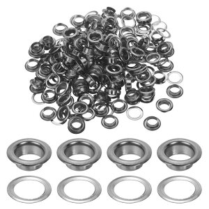 PATIKIL 6mm/1/4 ���^���A�C���b�g 150�� �A�C���b�g�ƃO�����b�g�L�b�g ���U�[�O�����b�g�A�C���b�g�c�[�� �z�C���J�[�e���x���gDIY�v���W�F�N�g�p �O���[