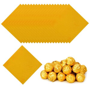 PATIKIL 3x3�C���` ���L�����f�B���b�p�[ 100�� �����` �ׂ����O���b�h�A���~���L�����f�B��� DIY�`���R���[�g�L�����f�B ��f�R���[�V�����p ���F