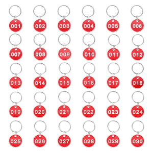 PATIKIL 1-30 ԍ^O 30 ی^ ID ԍ L[^O A~ }[LOʃx Ot ו  L[`F[ bJ[p bh