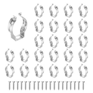 uxcell T8 U Clips z_[  u Cg t X`[ pCv Nv lW t LED d Ă񂶂傤 v 24  pbN